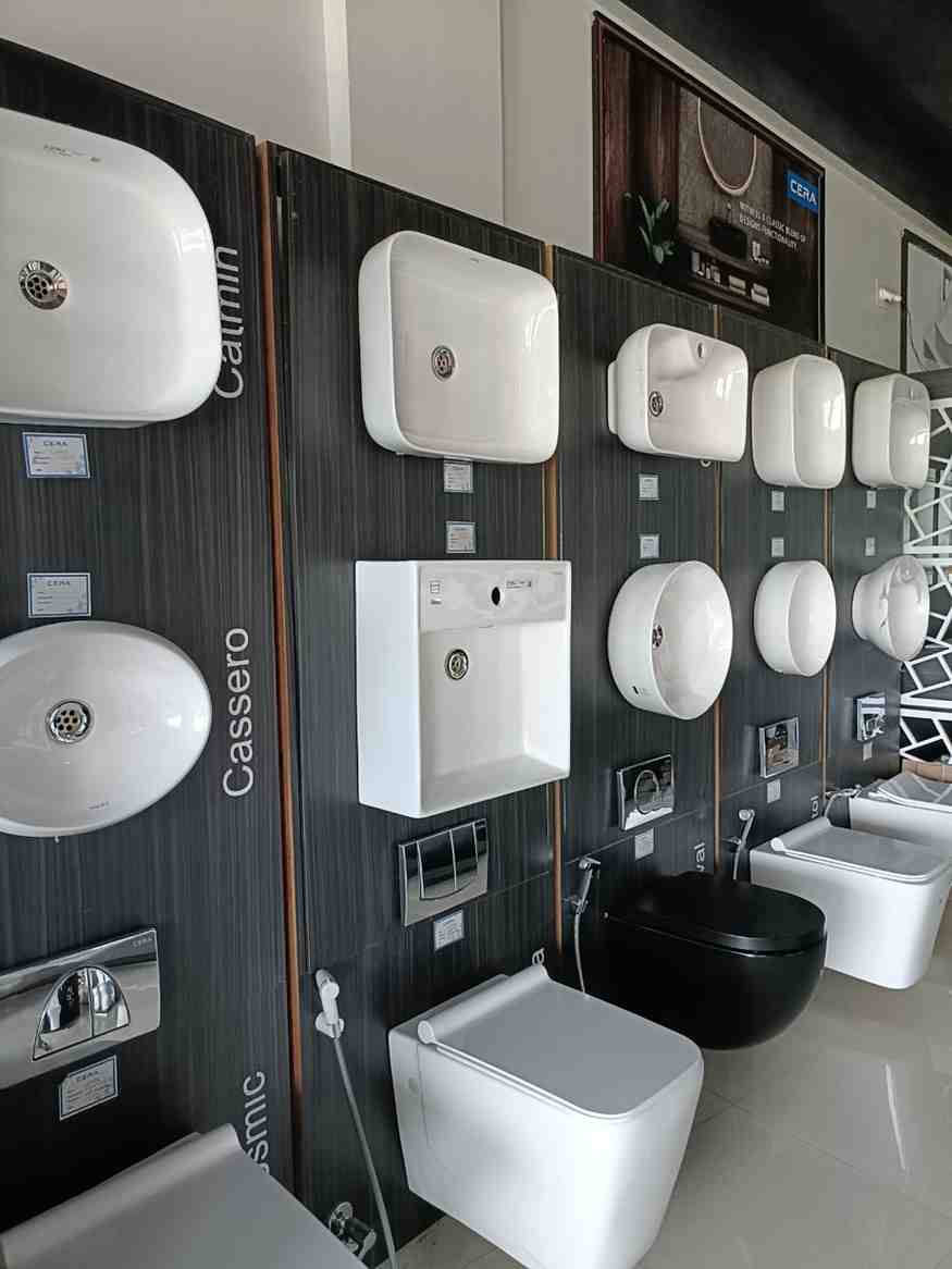 CERA sanitaryware products, primarily focusing on toilet seats and commodes